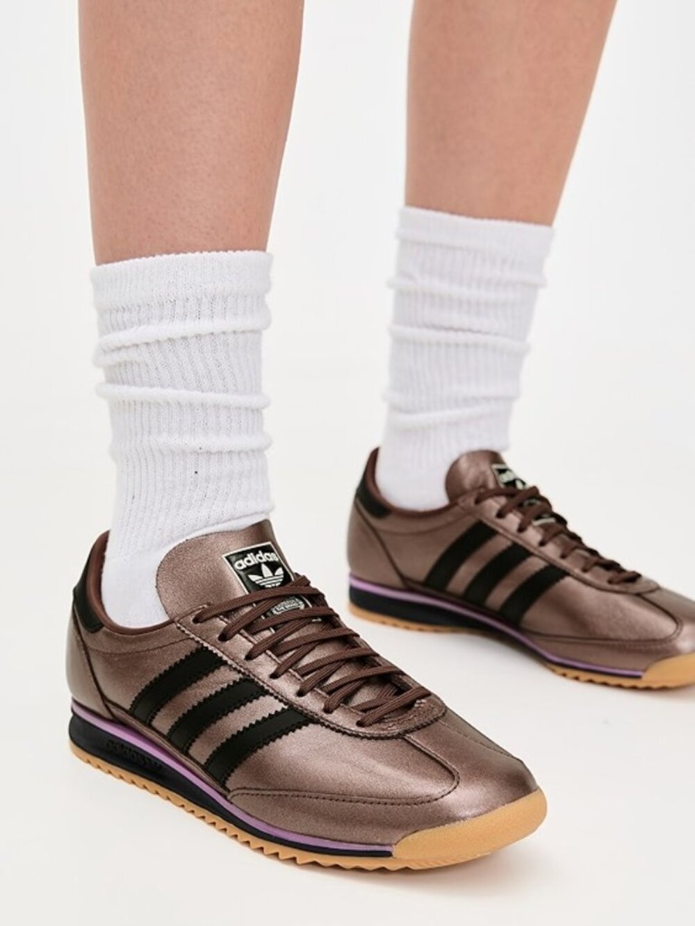 Adidas SL 72 OG Sneakers in metallic bronze color - Picture 3 of 4